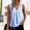 Light blue, variant on GZWYHT Women V Neck Tank Tops Summer Sleeveless Tunic Casual Basic Shirts True Classic Tees Cute Trendy Clothes Blue L