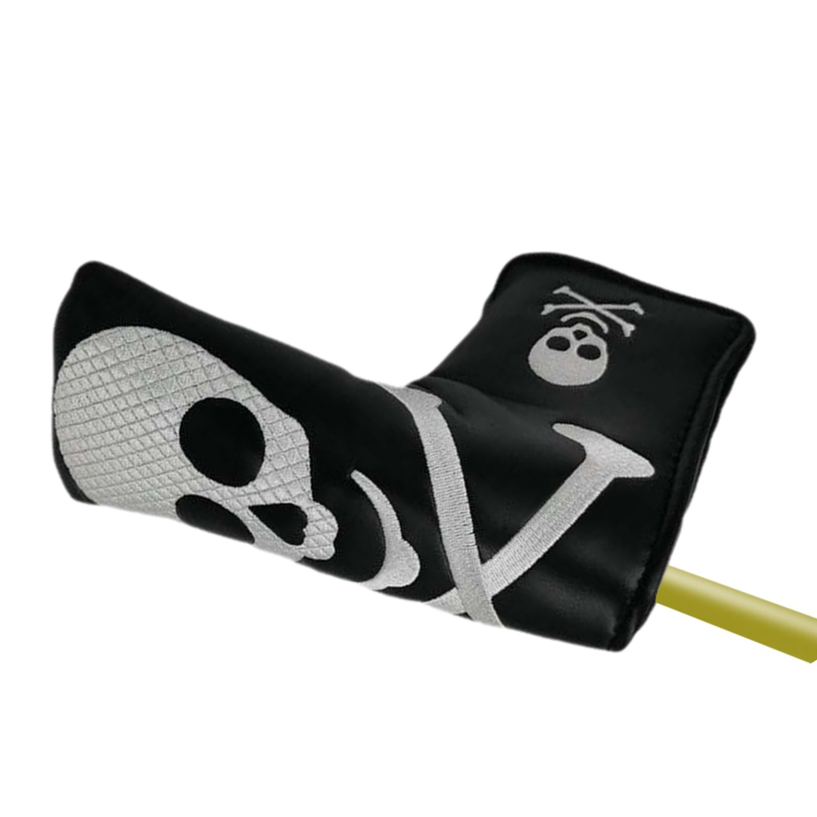 harayaa 2-4pack Golf Head Cover Closure Blade Putter Unisex Mallet Headcover Protector 4 Pcs