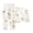H6-White, variant on CAUYDY Toddler Girls Pajamas Baby Clothing Cute Long Sleeve Tee Shirt Pants 2 Piece Set Newborn Girl Sleepers Infant Outfits Fall Winter 12M 18M 24M Sizes 12-18 Months,Light Yellow