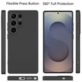 thumbnail image 5 of Galaxy S25 Plus Case, Takfox Samsung Galaxy S25 Plus 6.7" Basic Case [Frosted] Shockproof Case Liquid Silicone Gel Rubber Soft TPU Anti-slip Bumper Thin Matte Slim Phone Case Covers,Black, 5 of 13