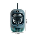 thumbnail image 2 of AZXY Evaporative Air Cooler,Portable Air Conditioner,Personal Cooling Fan for Bedroom,Desk Fans Small Quiet for Home Room Desktop, 2 of 6