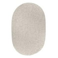 thumbnail image 1 of Rhody Rug S123R072X072 Tapis Rond en Laine Uni 6 Pieds Gris Clair, 1 of 1