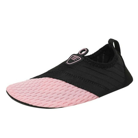 

DNDKILG Toddler Baby Girl Boy Spring Summer Fall Snorkel First Walkers Shoes Kids Color Block Water Shoes Pink 1.5Y-11.5Y 30-31