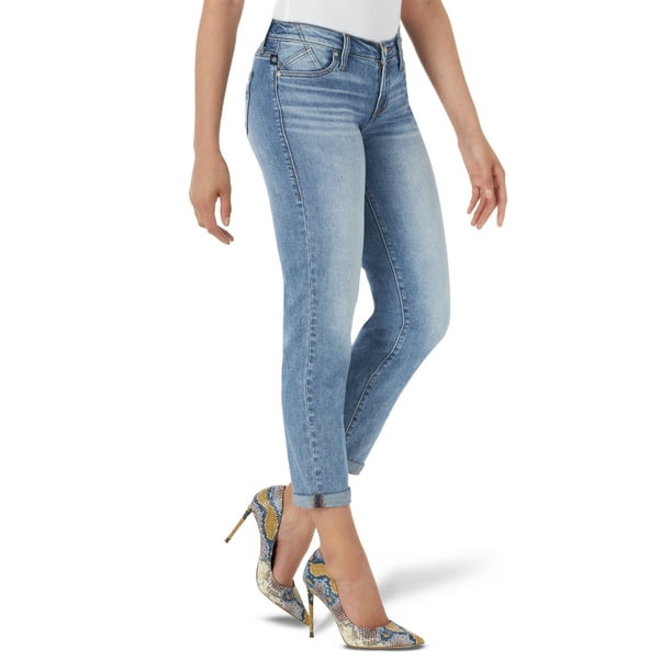 Rock Republic Women's Mid Rise Indee Boyfriend Jean Walmart