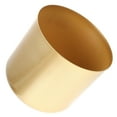 thumbnail image 3 of KAKOWELY Maceta de exterior de hierro para suculentas, estilo moderno, de metal, dorada, 3 of 4