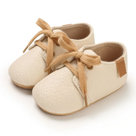 

nsendm Spring And Autumn Children Baby Toddler Shoes Boys And Girls Non Slip Lightweight Lace Up Comfortable Size 3 Girls Shoes D 6 Months