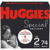 Huggies Special Delivery Hypoallergenic Baby Diapers, Size 2, 74 Ct