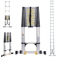 thumbnail image 1 of Escalera Telescópica Aluminio TOPWIRE 7m Con Ruedas Estabilizador, 1 of 1