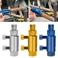 thumbnail image 4 of Pipe Thread Extractor Tool Kit 1/2 & 3/4 Compatible, Alloy Steel Thread Remover for Water Pipes Corrosion Resistant, Easy to Use (74 x 16 mm / 2.91 x 0.63 inch), 4 of 6