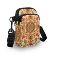 thumbnail image 3 of HELLHERO Floral Design Double Deck Adjustable Shoulder Strap Crossbody Small Bags Polyester for Women, 3 of 7