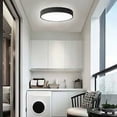 thumbnail image 3 of LED Ceiling Light Ceiling Light LED Ceiling Light with Motion Sensor Automatic Light Lamp for Outdoor Balcony Garage Entrance Hallway Round Light Fixture Easy to Install Ceiling Lamp 6001K B, 3 of 5