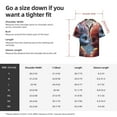 thumbnail image 5 of Goofa Cute Red And White Elf Printed Men's Casual Short-sleeved Shirt,Lightweight Breathable Button-down,Summer Casual men's top,Versatile Fashion shirt-3X-Large, 5 of 7