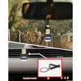 thumbnail image 4 of Fragrant Car Air Freshener, 3 Pieces Car Deodorizers, Long-Lasting Natural Scent, Power Aromatic Car Hanging Decoration, Suitable for Home, Car, Female, Male, 4 of 5