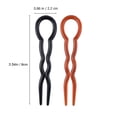 thumbnail image 2 of STOBOK 24pcs U Shaped Hair Pins for Women Hair Forks Daily Use, 2 of 6