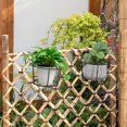 thumbnail image 4 of Rhewides 5 Pcs Balcony Flowerpot Hanging Racks Plant Pot Holders Iron Flowerpot Stands for Outdoor Indoor Garden, 4 of 10