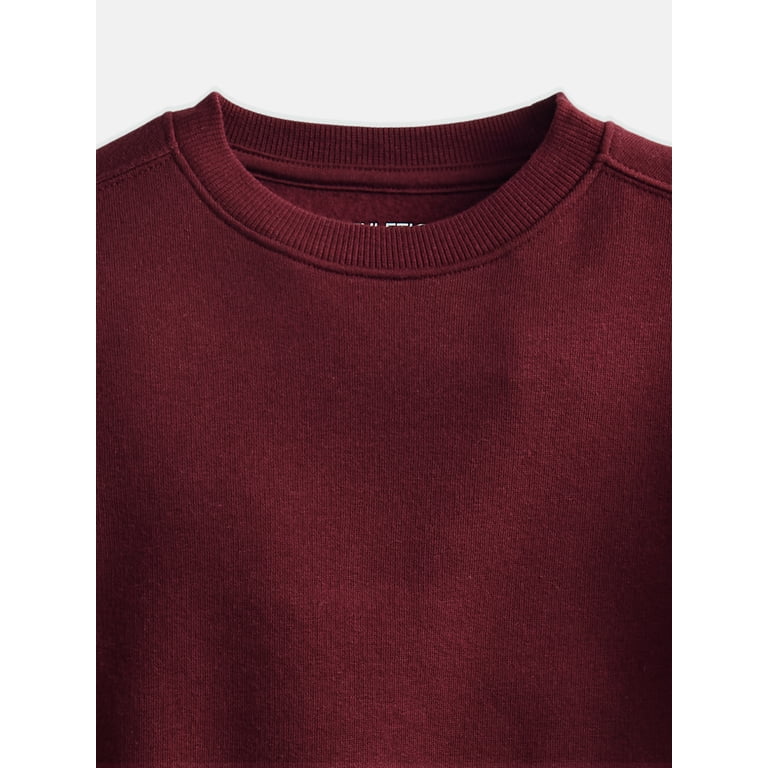 Athletic Works Boys Fleece Crew Neck Sweatshirt photo 2