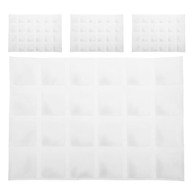 LITINKIMI 4pcs Safe Ice Packs White PE For Medical Supply Transportation And Cold Chain Logistics