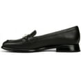thumbnail image 3 of Naturalizer Fabienne Women's Loafers & Slip-Ons Black Pebbled Leather Size 8.5 W, 3 of 5