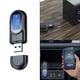 thumbnail image 1 of Receptor de transmisor 5.0 de 2 en un, con pantalla LCD visible, adaptador USB inalámbrico portátil, 3,5 mm AUX para PC para automóvil shamjiam Transmisor Receptor, 1 of 9