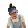 thumbnail image 4 of Coerni Girls Boys Visor Sun Hat Kids Adjustable Summer Sports Cap Sun Protective Hats Sun Visor Hats Outdoor Sunshade Hat, 4 of 4