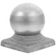 thumbnail image 1 of Ball Shaped Metal Fence Post Cap and Protector 1 Set Cover for Corridors Posts Accessories, 1 of 4