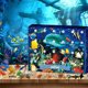 thumbnail image 4 of Adviento De Navidad De 24 Uds., Juego De Juguetes De Animales Marinos, Calendario De Cuenta Atrás De Navidad, Regalo Educativo Para Niños, Mini Criaturas Marinas De Juguete seitruly HA039336-00, 4 of 6