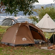 2 Person Backpacking Tent, Double Layer Ultralight Two Person Tent for Camping