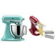 thumbnail image 1 of Batidora de pie KitchenAid Artisan Series, 5 cuartos de galón, Aqua Sky KSM150PS, 1 of 7