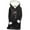 Black, variant on Long Sleeve Shirts for Women,Womens Hoodies,Women's Christmas Print Hoodie with Plush Lining for Base Layer Comfortable Long Sleeve Thermal Top Offers Festive Style in Relaxed Fits 2XL
