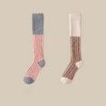thumbnail image 5 of Maplenight Womens Fuzzy Socks 2 Pairs Fluffy Cozy Comfy Cabin Plush Warm Thermal Winter Soft Sleep Socks with Grippers, 5 of 6