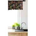 thumbnail image 3 of Ambesonne Dragon Valance Pack of 2, Colorful Ornamental Snakes, 54"X12", Charcoal Grey Multicolor, 3 of 4
