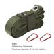 thumbnail image 4 of Cuerda Colgante Carpa Canopy Lanyard Tendedero Cuerda para acampar al aire libre con hebilla (Verde militar), 4 of 5