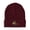 Burgundy, variant on Beanie Fishing Fly Embroidery, One Size, Black
