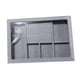 thumbnail image 3 of Caja organizadora de joyas portátil con 24 compartimentos Yinane 35 x 24 x 5 cm, 3 of 7