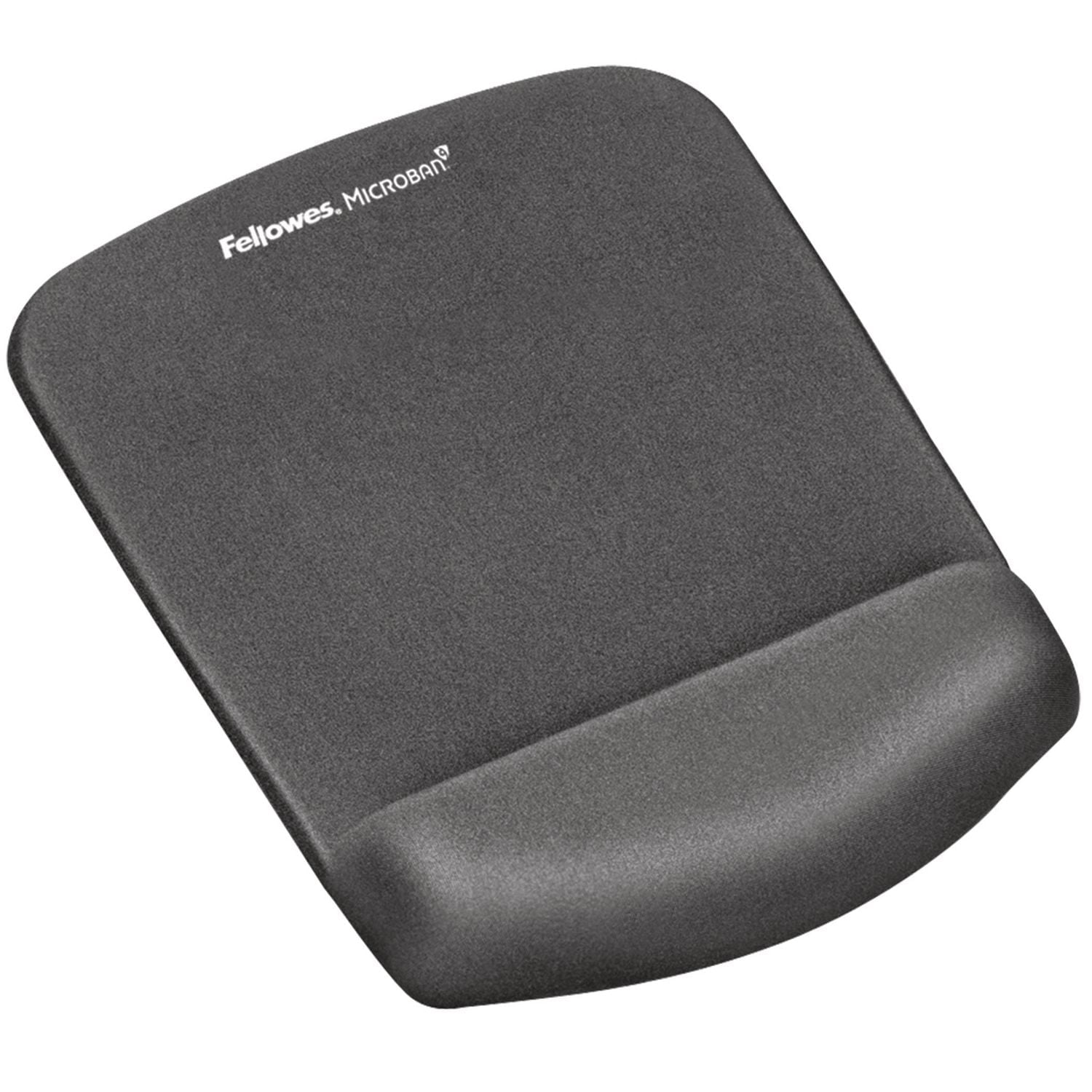 PlushTouch™ Mouse Pad/Wrist Rest with FoamFusion™ Technology - Graphite