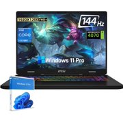 MSI Crosshair 16" HD Gaming Laptop, Intel Core i7 14650HX, NVIDIA GeForce RTX 4070, 64GB DDR5, 4TB SSD, USB-Type C, Cooler Boost 5, Wi-Fi 6, Windows 11 Pro