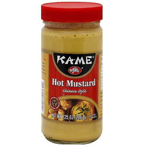 KaMe Chinese Style Hot Mustard, 7.25 oz (Pack of 6)