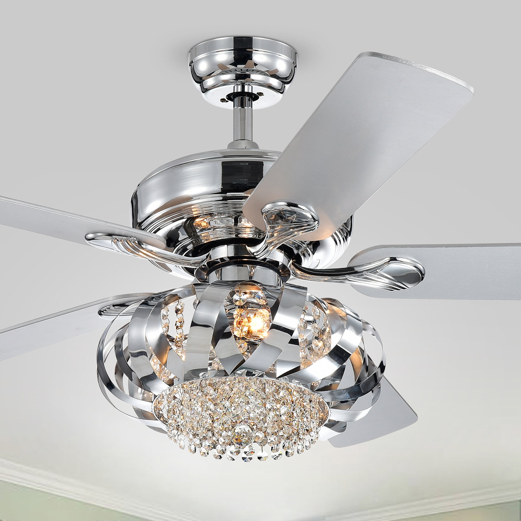 Warehouse of Tiffany Rexie 52-inch 5-Blade 3-Light Ceiling Fan