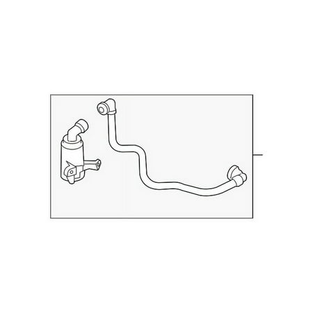 Genuine OE BMW Pipe Assembly - 16-13-2-283-491