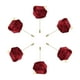 thumbnail image 1 of Ramilletes de Rosa Unique Bargains 6 Pcs para Novio Ceremonia de Boda Vino Tinto, 1 of 5