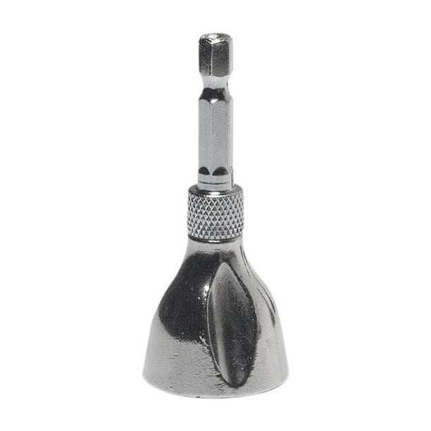 Herramienta para desbarbar y biselar, herramienta de reparación de tornillos dañados, para usar, portátil, Plata