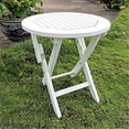 thumbnail image 2 of International Caravan Acacia Round Folding Table, 2 of 2