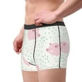thumbnail image 4 of Fotbe Cute Pigs Men’s Total Support Pouch Boxer Briefs, X-Temp Cooling, Moisture-Wicking Underwear, Regular, Long-leg and Trunk-Large, 4 of 9