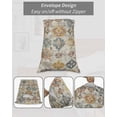 thumbnail image 7 of Farmhouse Morocco Pillow Covers King Size, Boho Abstract Shabby Texture Art Soft Bed Throw Pillowcases Breathable Cooling Long Lumbar Body Pillow Sham Cover for Bed Sofa 20''x40'', 7 of 7