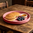 thumbnail image 6 of Silicone Dinner Plate, Food Grade Microwave Dishwasher Safe Reusable Unbreakable Plate, Shatterproof Feeding Dish for Baby, Toddler, Home and Camping, 6 of 6