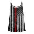 thumbnail image 5 of Edvintorg 4Th Of July Summer Tops for Women Fashion Women's Festival Outfit Round-Neck Sleeveless Vest Camisole Casual Tank Tops, 5 of 5