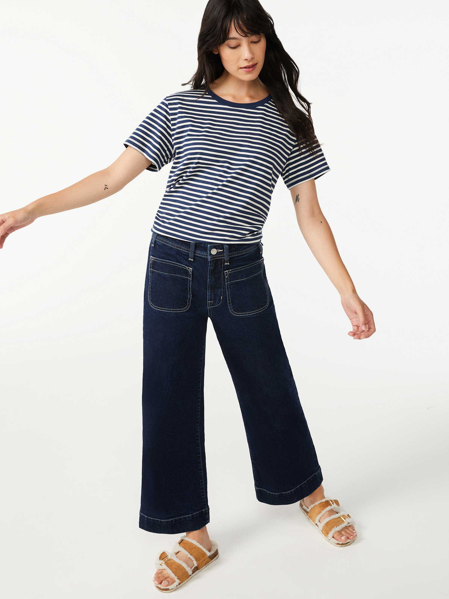Free Assembly Men's Everyday T-Shirt with Short Sleeves