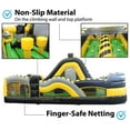 thumbnail image 4 of TentandTable 192' Commercial Inflatable Obstacle Course Rock Climbing Wall, Venom 6 Piece, 4 of 8