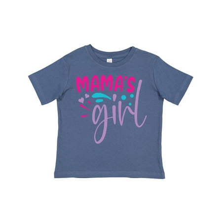 

Inktastic Mama s Girl Text in Pink and Purple Gift Toddler Toddler Girl T-Shirt