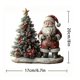thumbnail image 3 of Herunwer Christmas 2D Acrylic Tabletop Ornaments, Detailed Festive Desktop Xmas Decor for Home Office, Ideal New Year & Christmas Gifts for Holiday Decoration Enthusiasts, 3 of 6